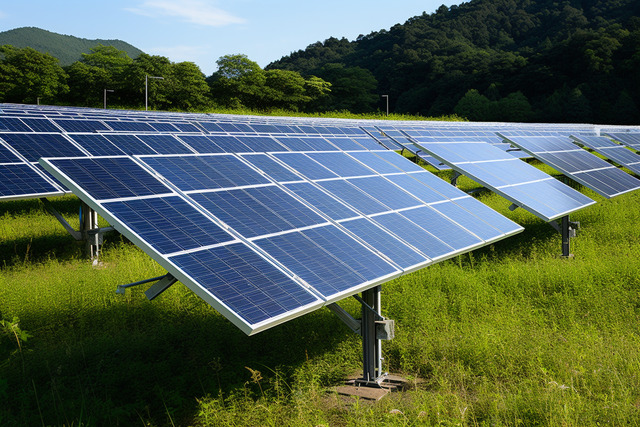 Technician repairing AC